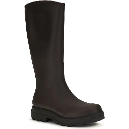 Brown Rubber Rain Boots