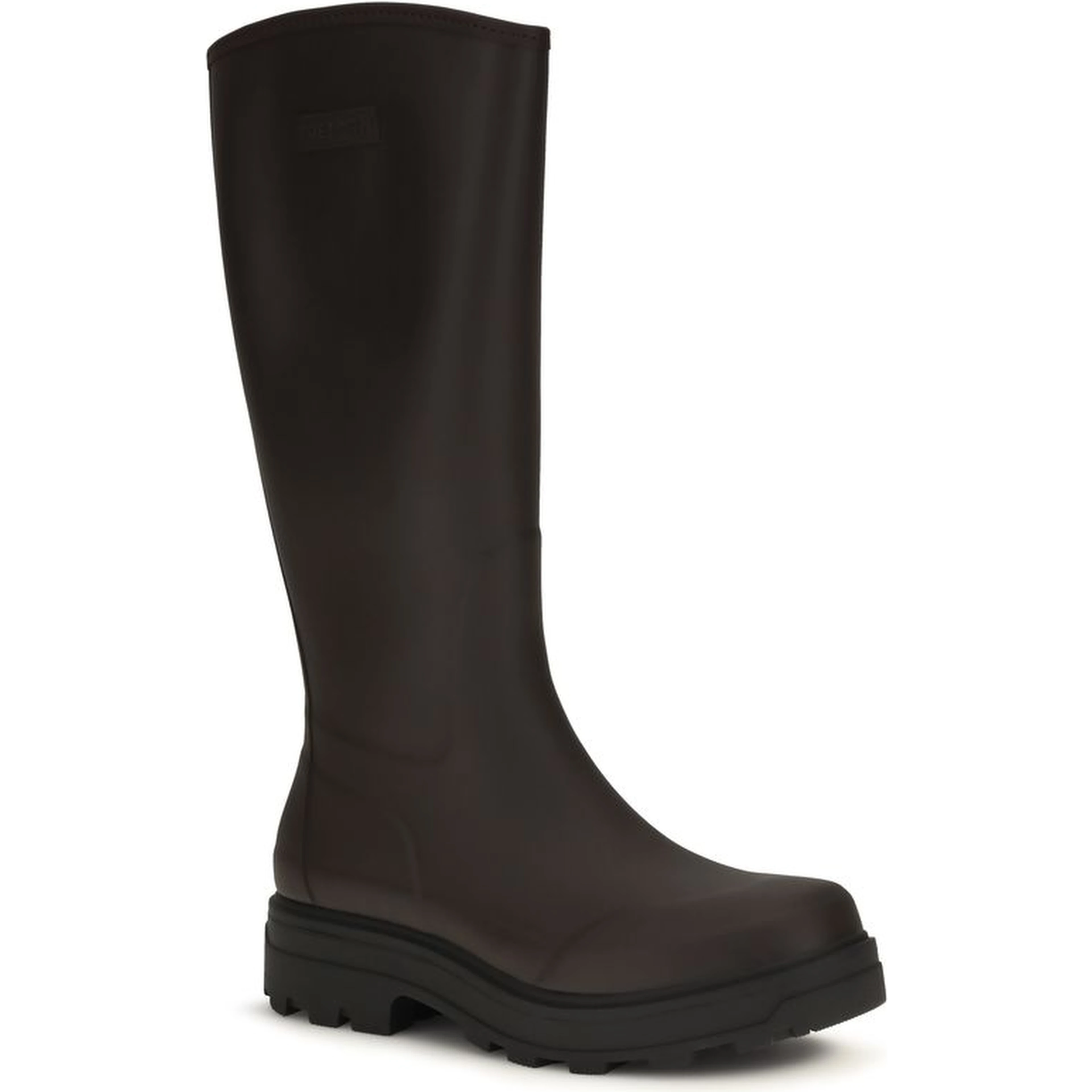 Brown Rubber Rain Boots