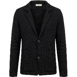 Black Wool Men's Sweater
