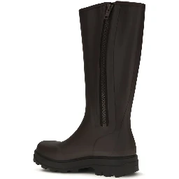 Brown Rubber Rain Boots