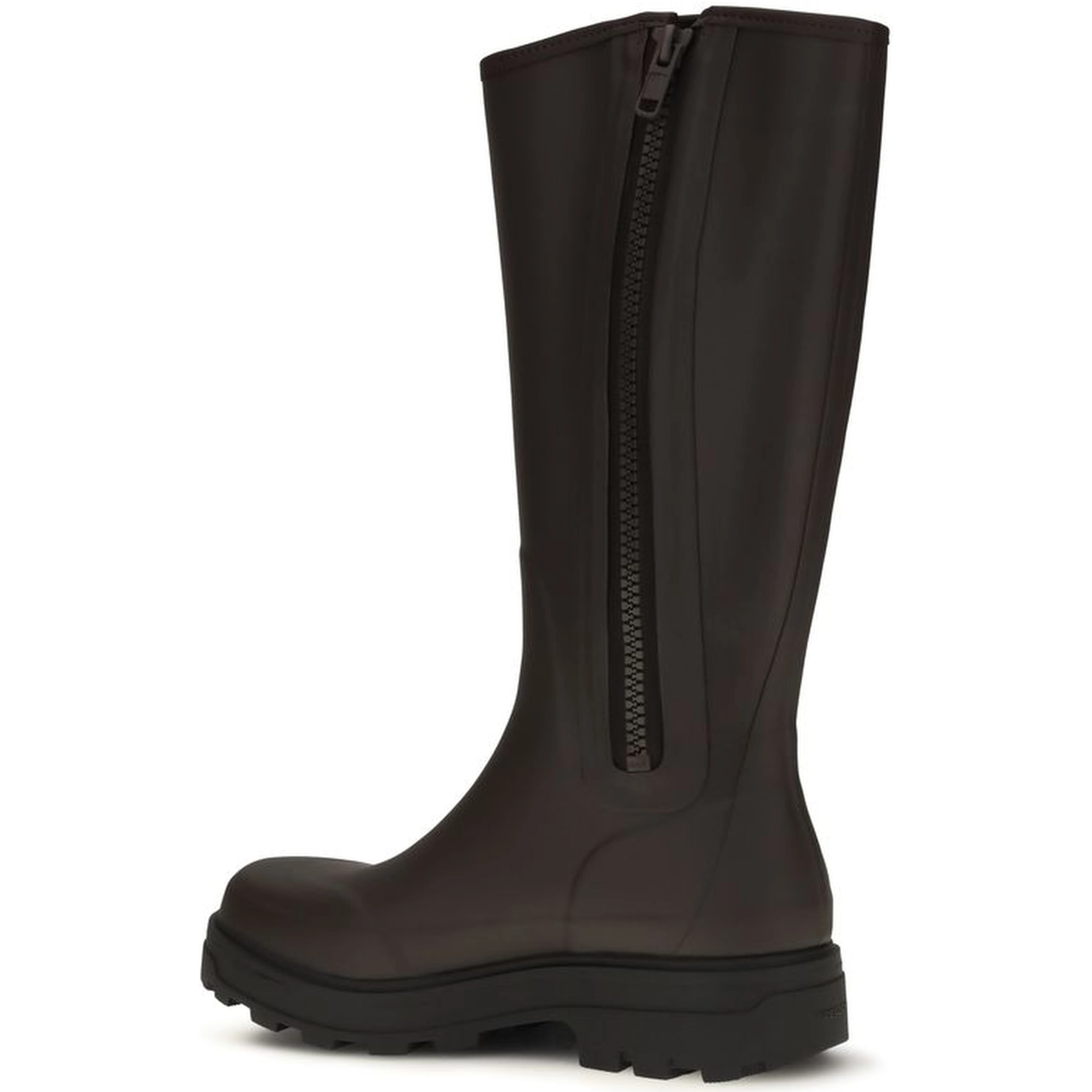 Brown Rubber Rain Boots