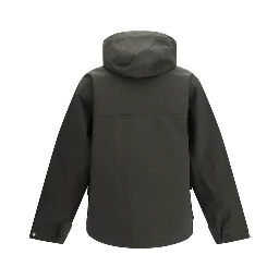 Black Polyester Parka