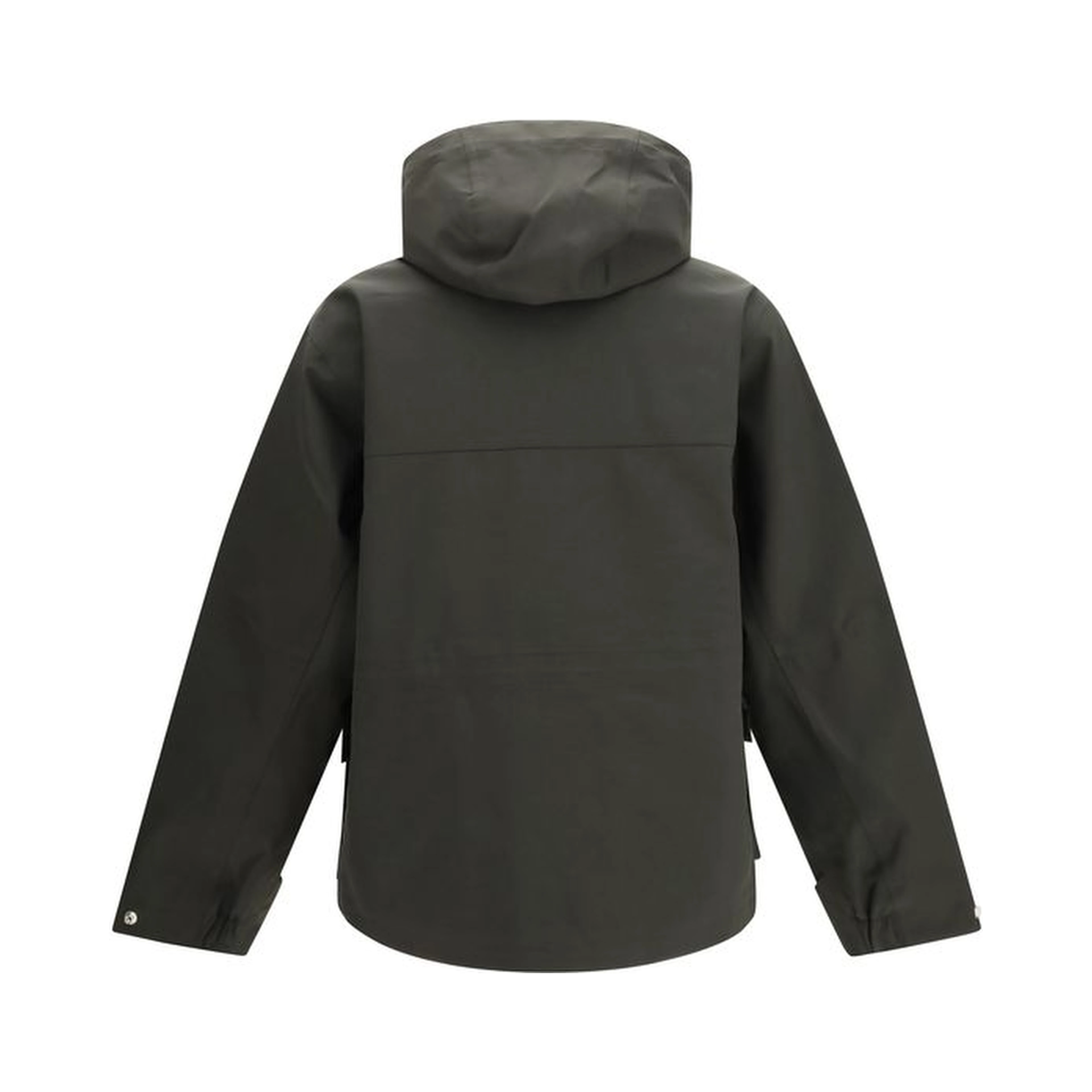 Black Polyester Parka