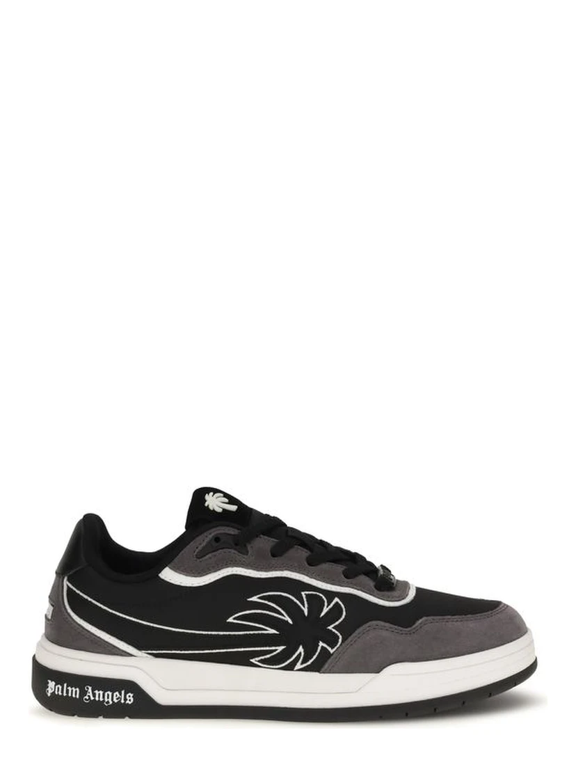 Black Calf Leather Bos Taurus Low Top Sneakers