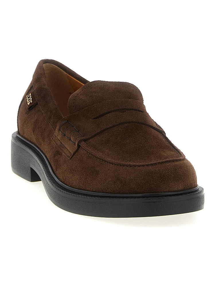 Brown Calfskin Slip-On Loafers alternative