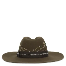 Bicolor Wool Oves Aries Fedora