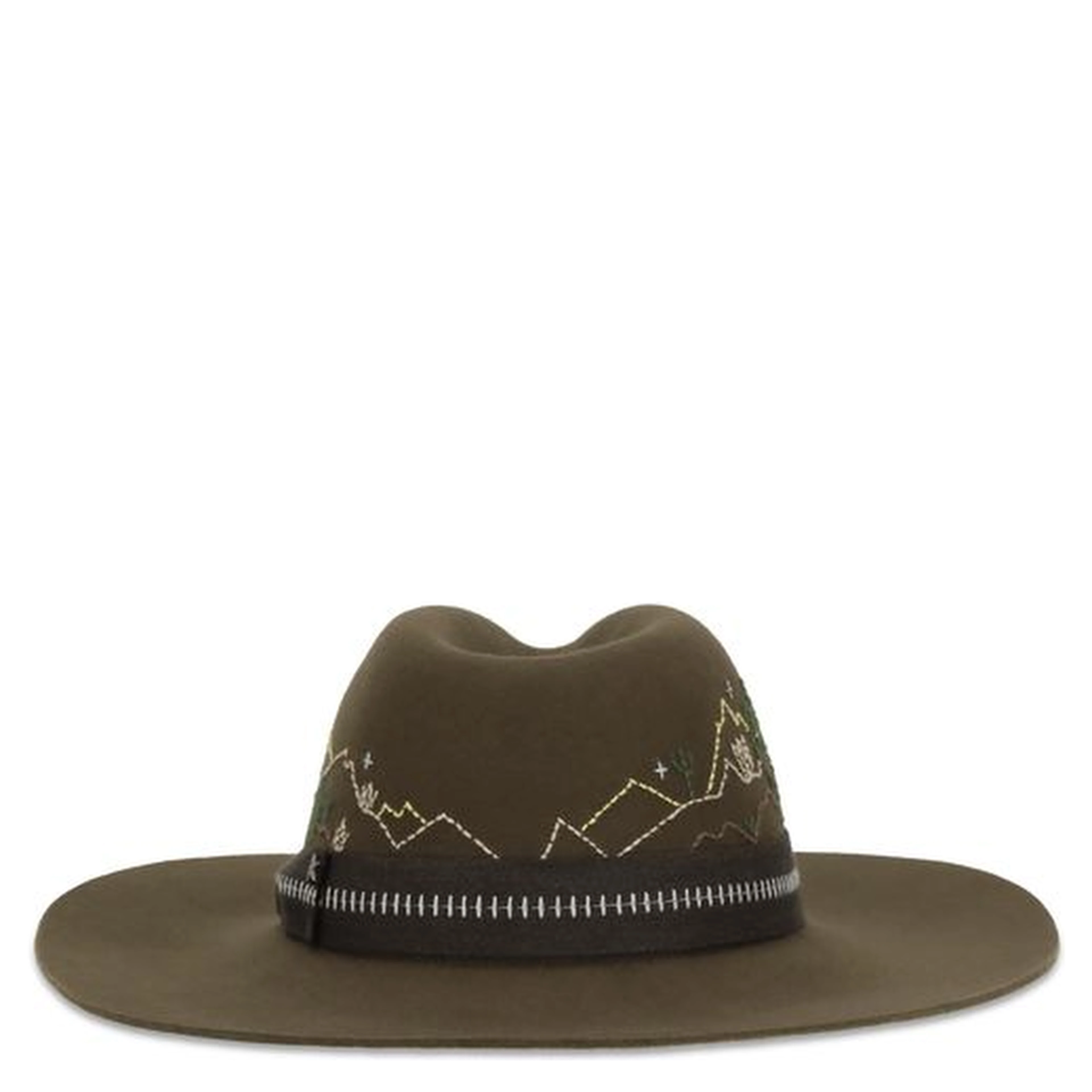 Bicolor Wool Oves Aries Fedora