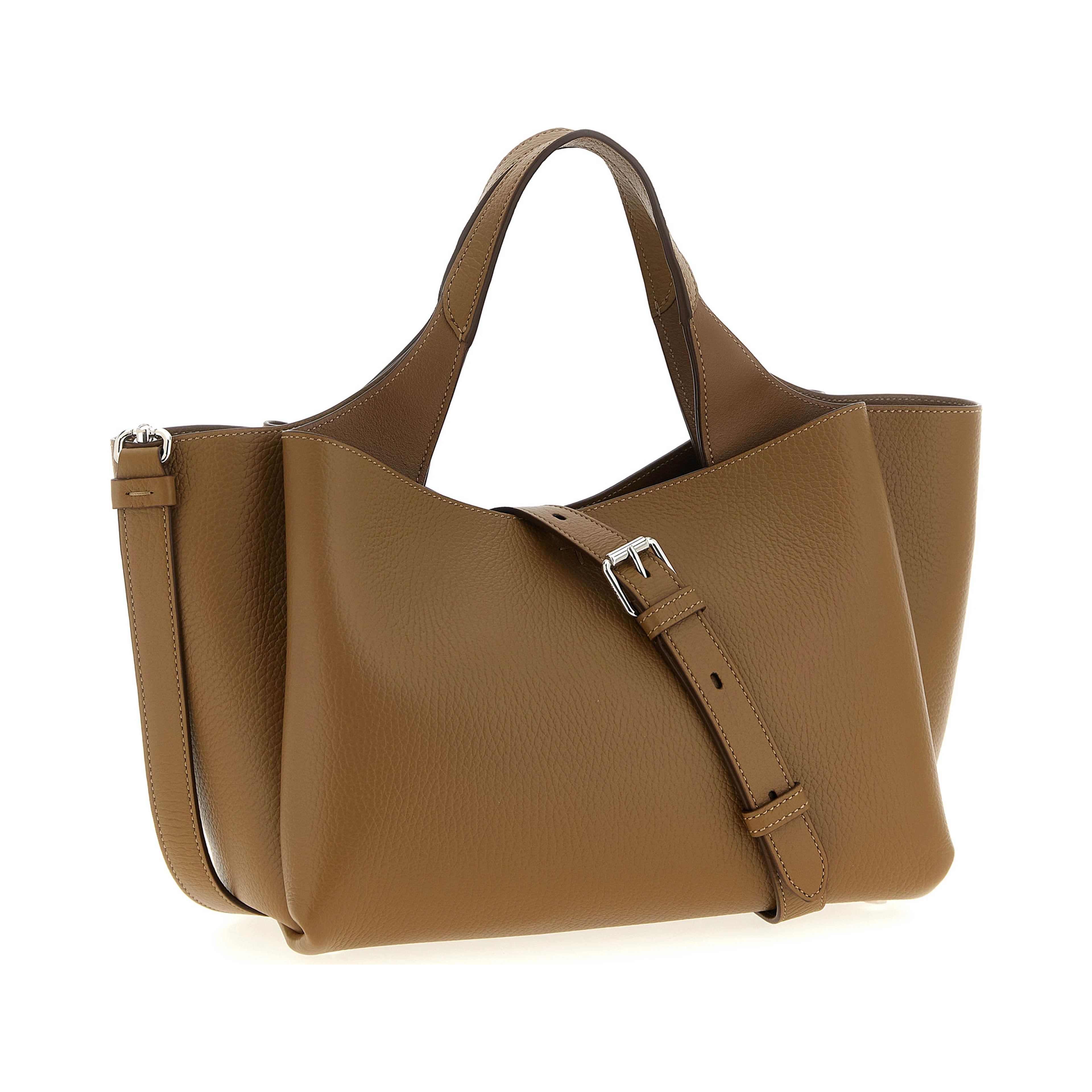 Brown Calfskin Handbag