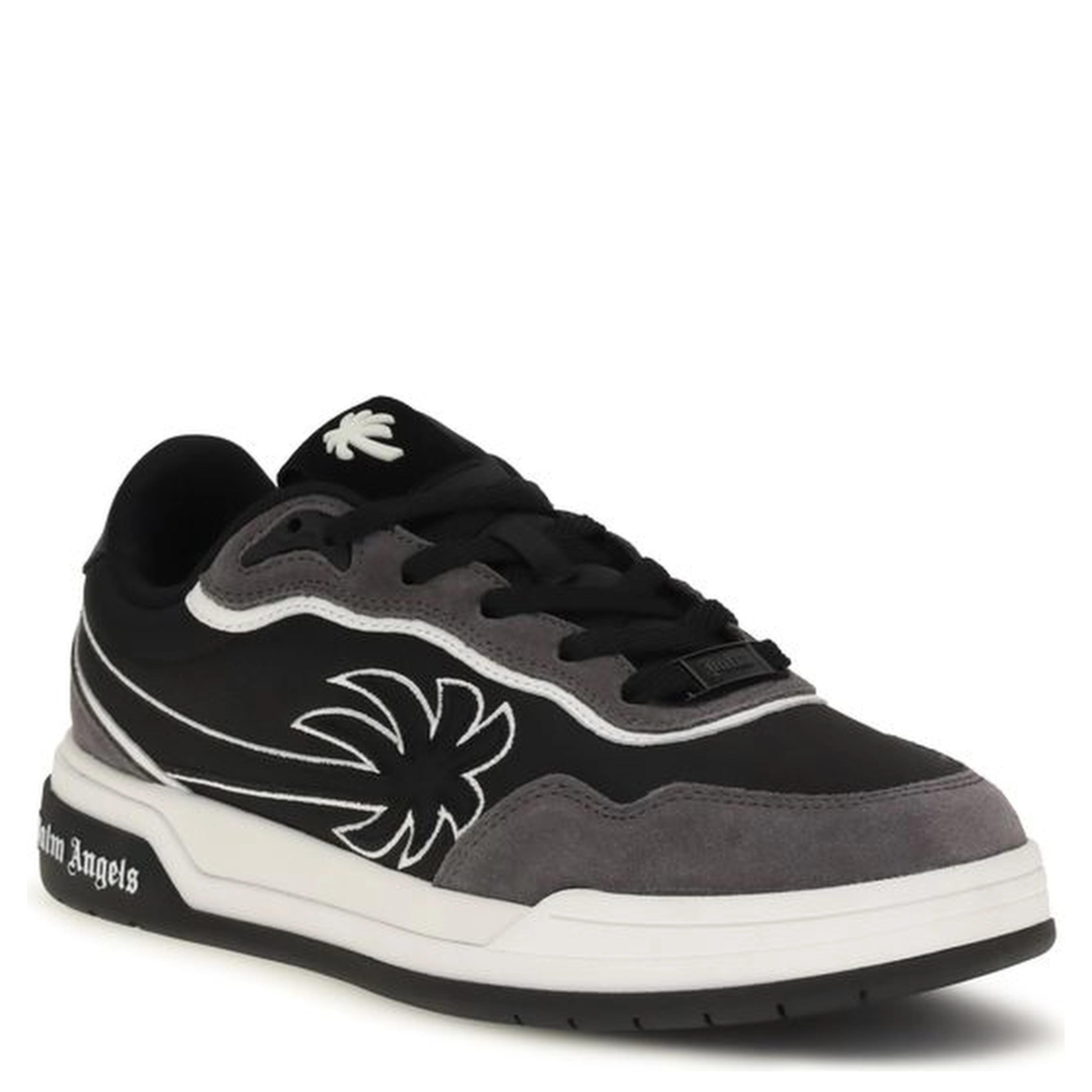 Black Calf Leather Bos Taurus Low Top Sneakers