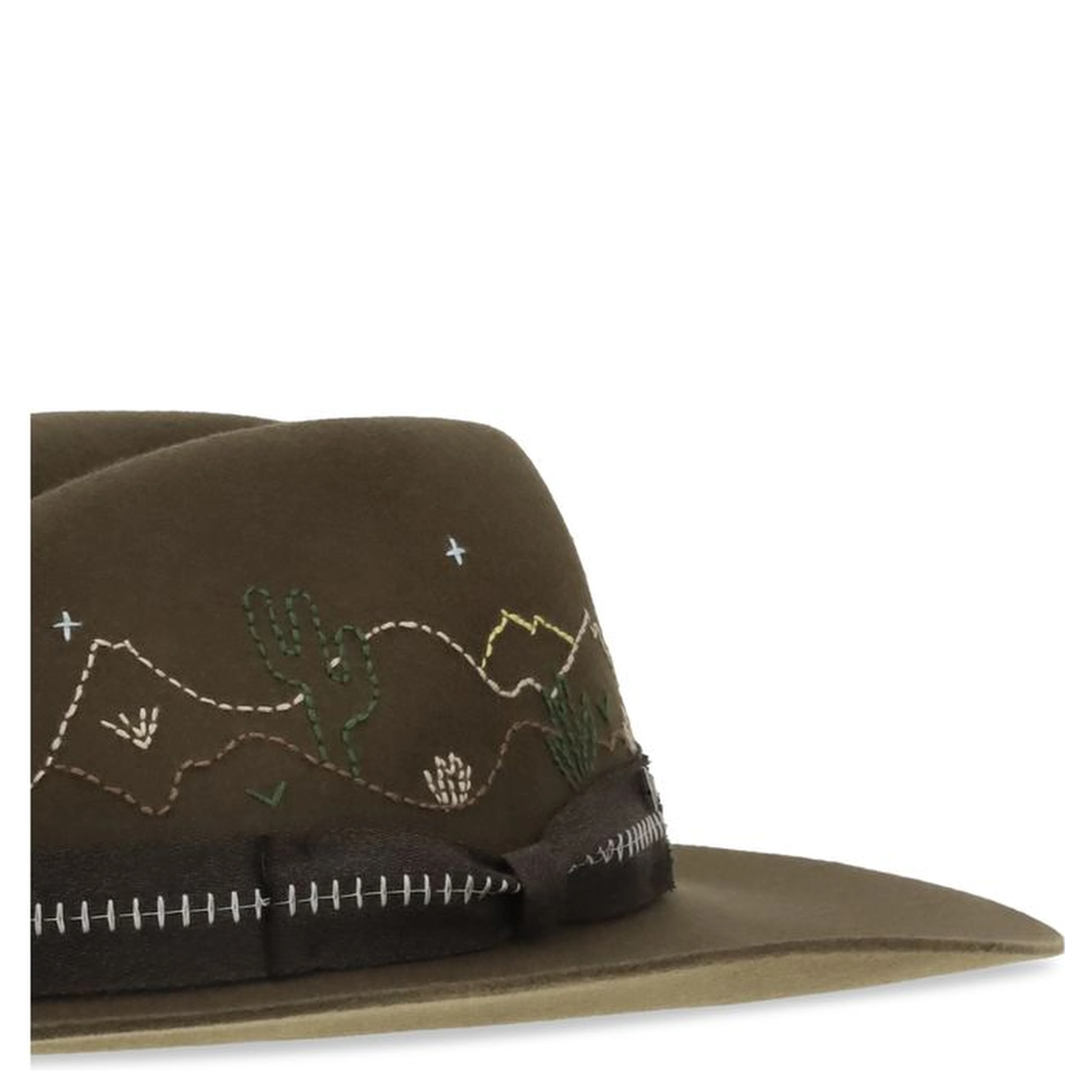 Bicolor Wool Oves Aries Fedora