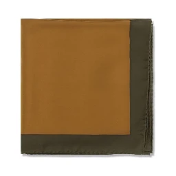 Brown Silk Scarf