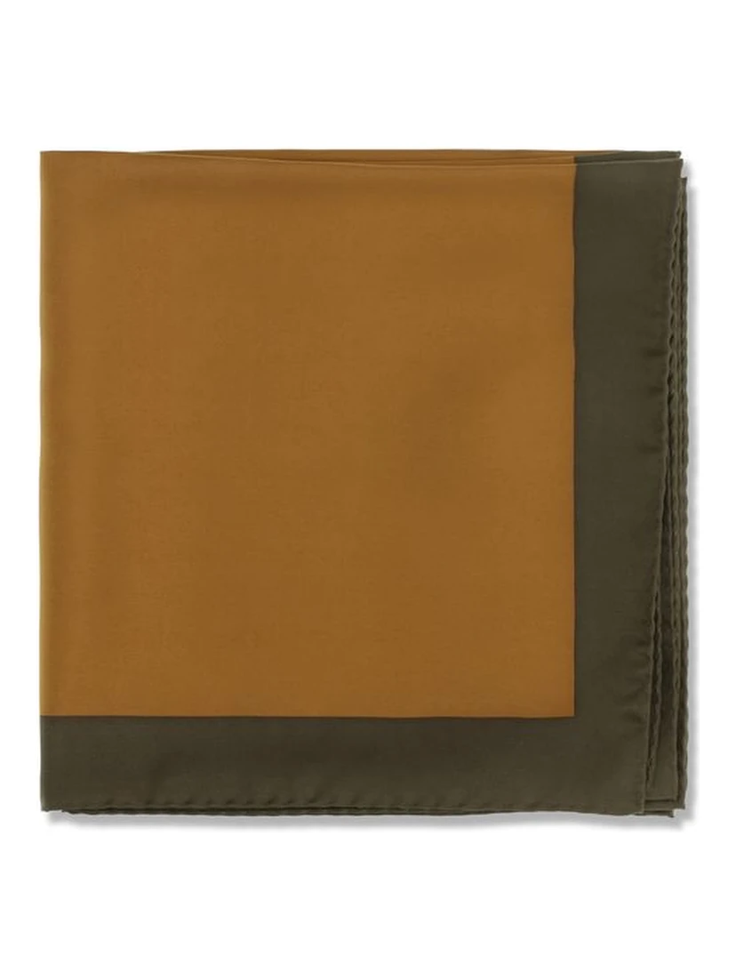 Brown Silk Scarf
