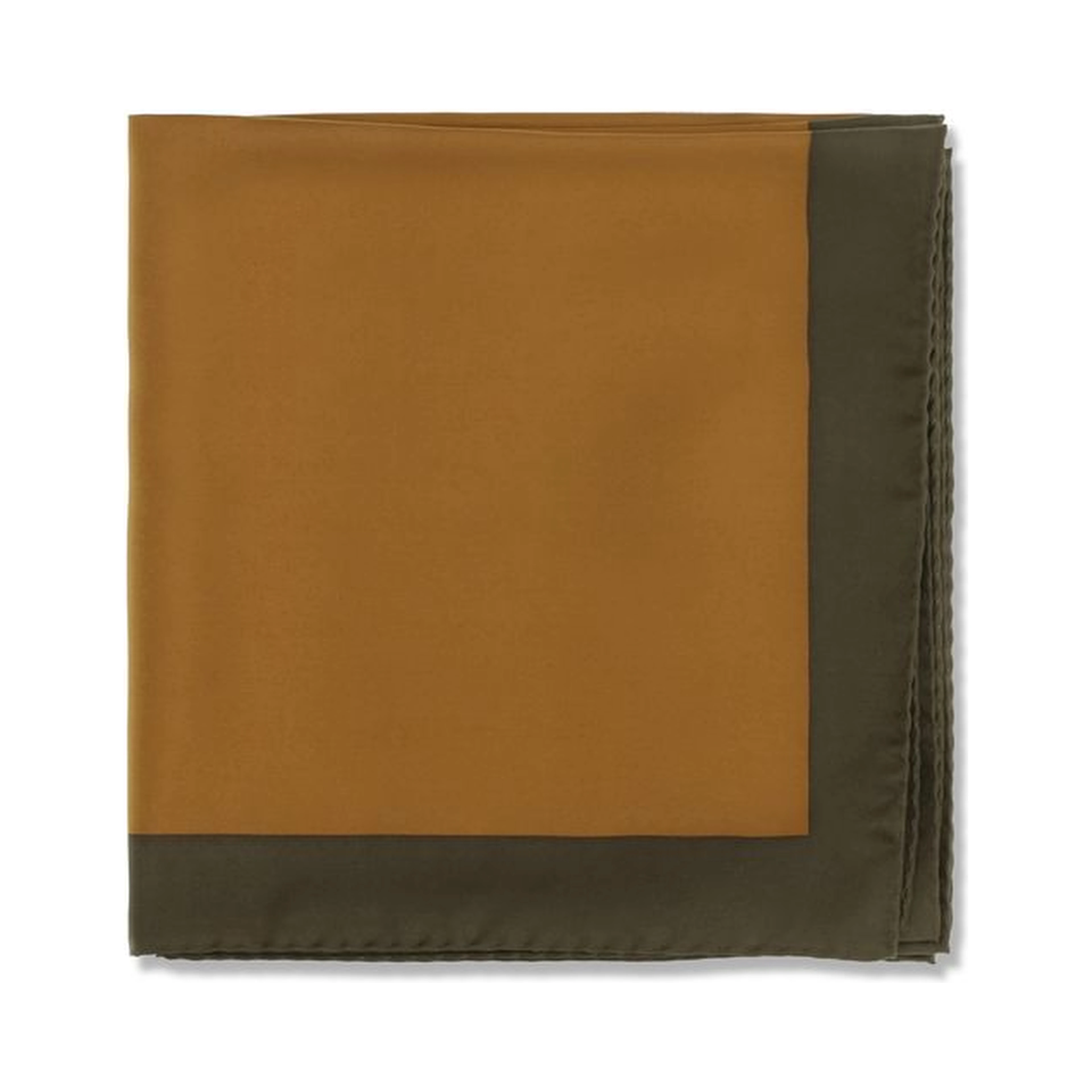Brown Silk Scarf