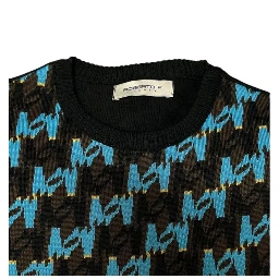 Light Blue Wool Men's Sweater