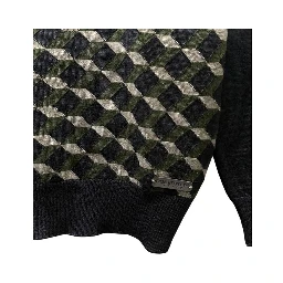 Green Wool Men's Sweater