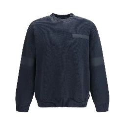 Blue Cotton Sweatshirt