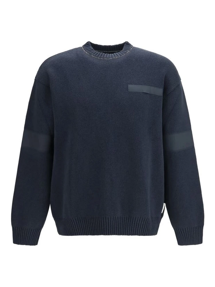 Blue Cotton Sweatshirt