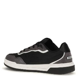 Black Calf Leather Bos Taurus Low Top Sneakers