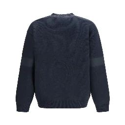 Blue Cotton Sweatshirt
