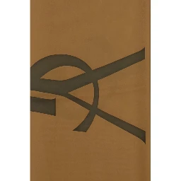 Brown Silk Scarf