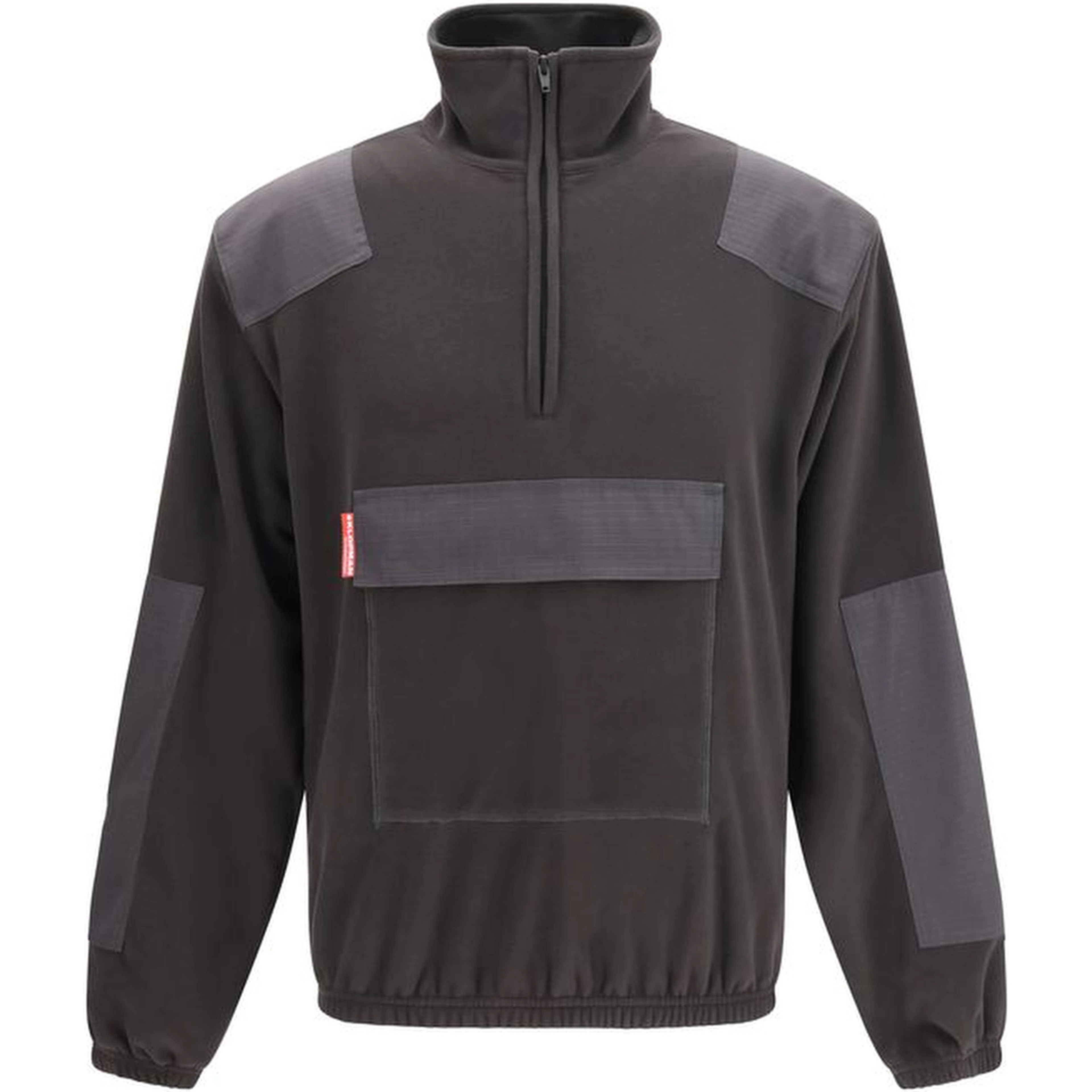 Black Polyester Sweatshirt
