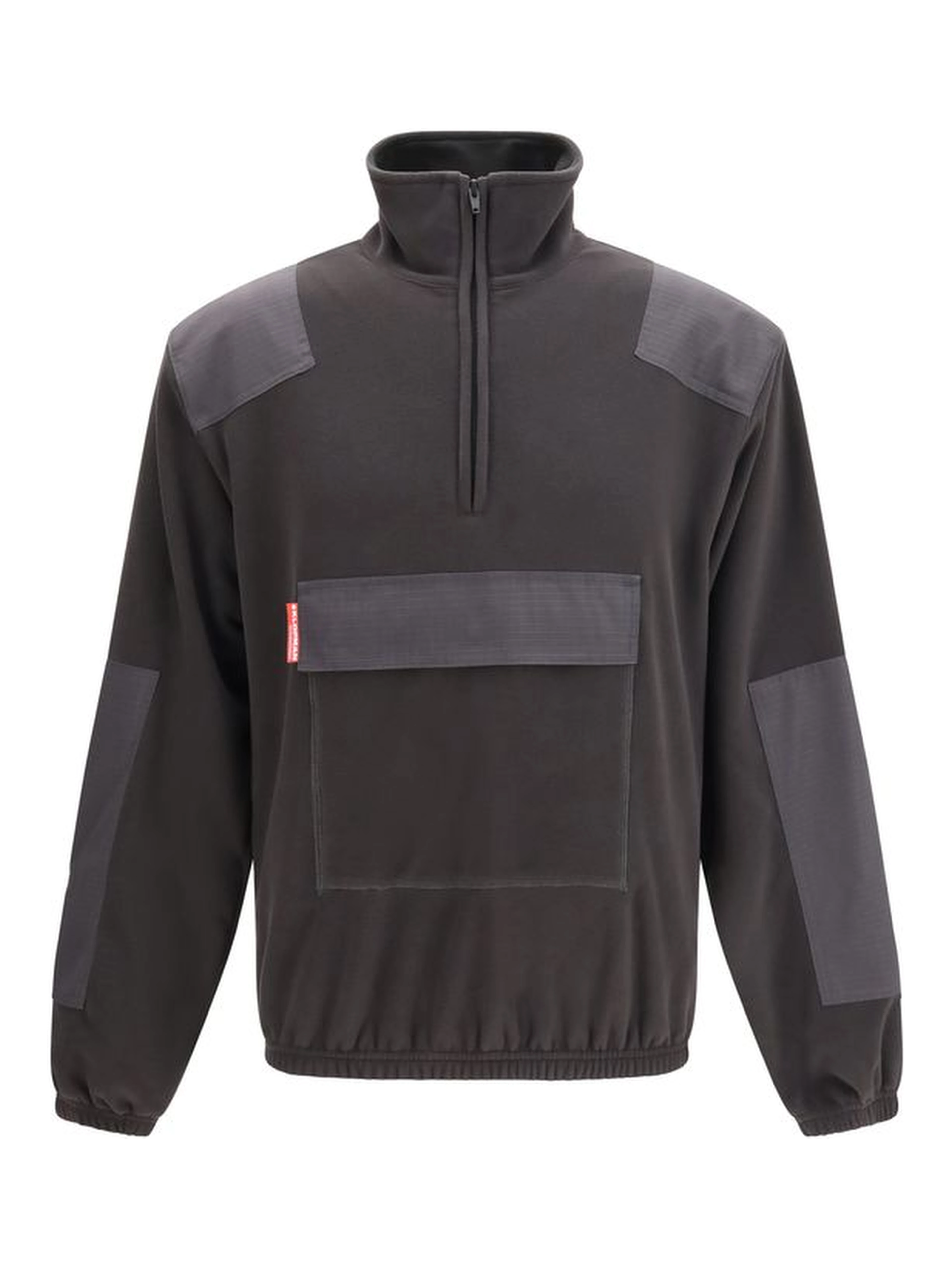 Black Polyester Sweatshirt