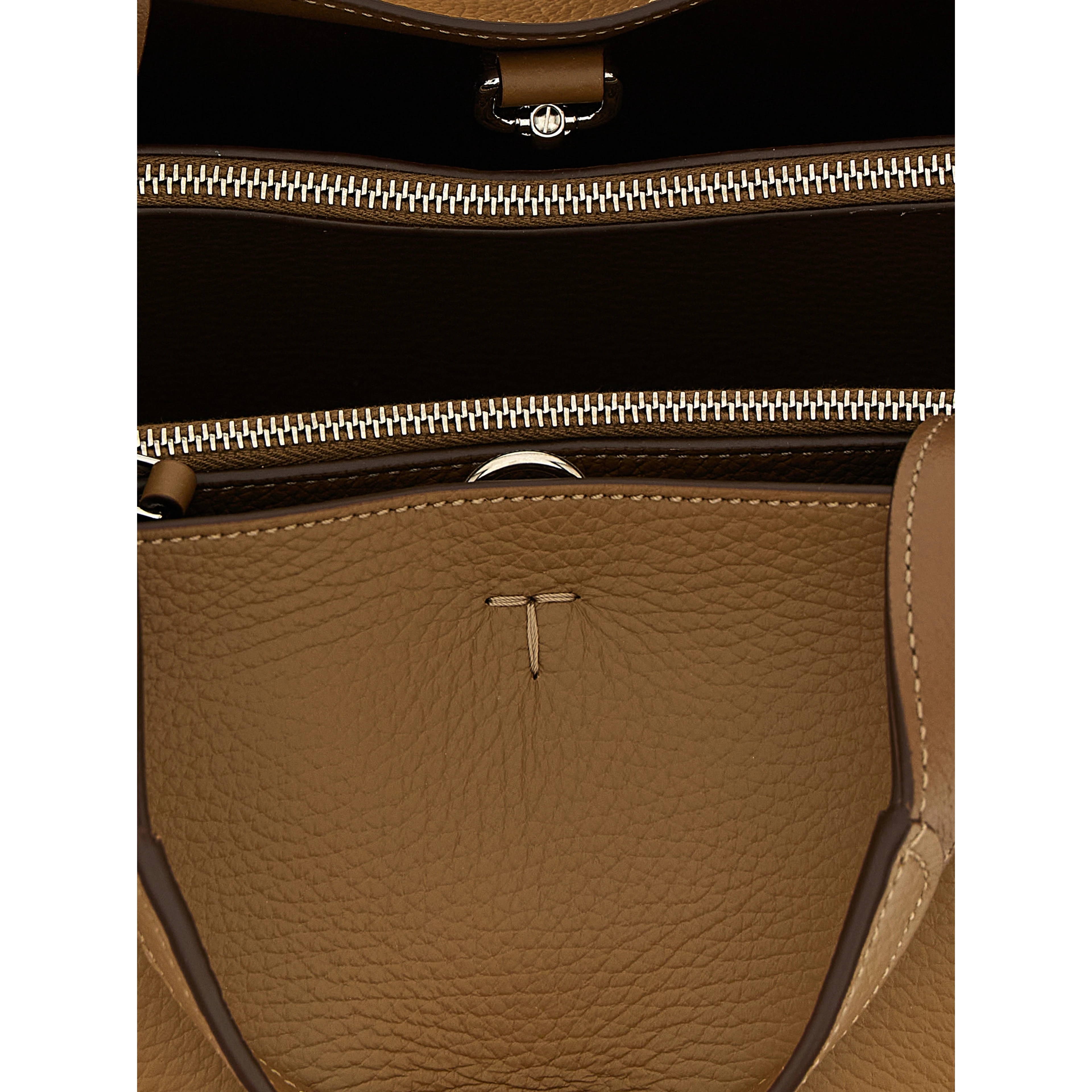 Brown Calfskin Handbag