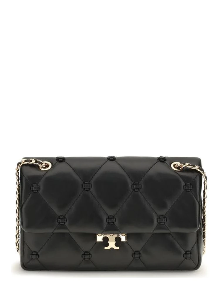 Black Napa Leather / Calf Bos Taurus Shoulder Bag