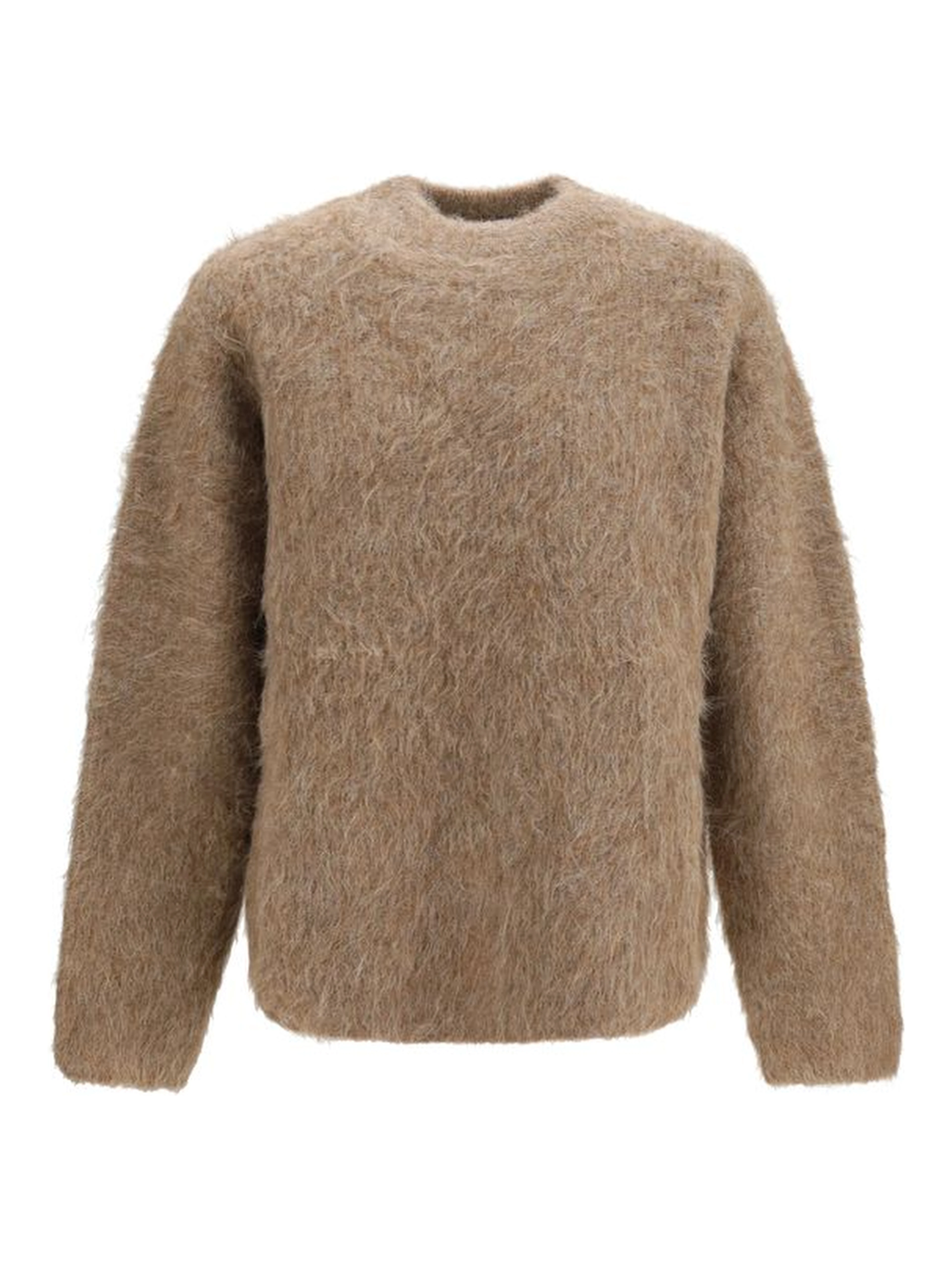 Beige Spandex Sweatshirt