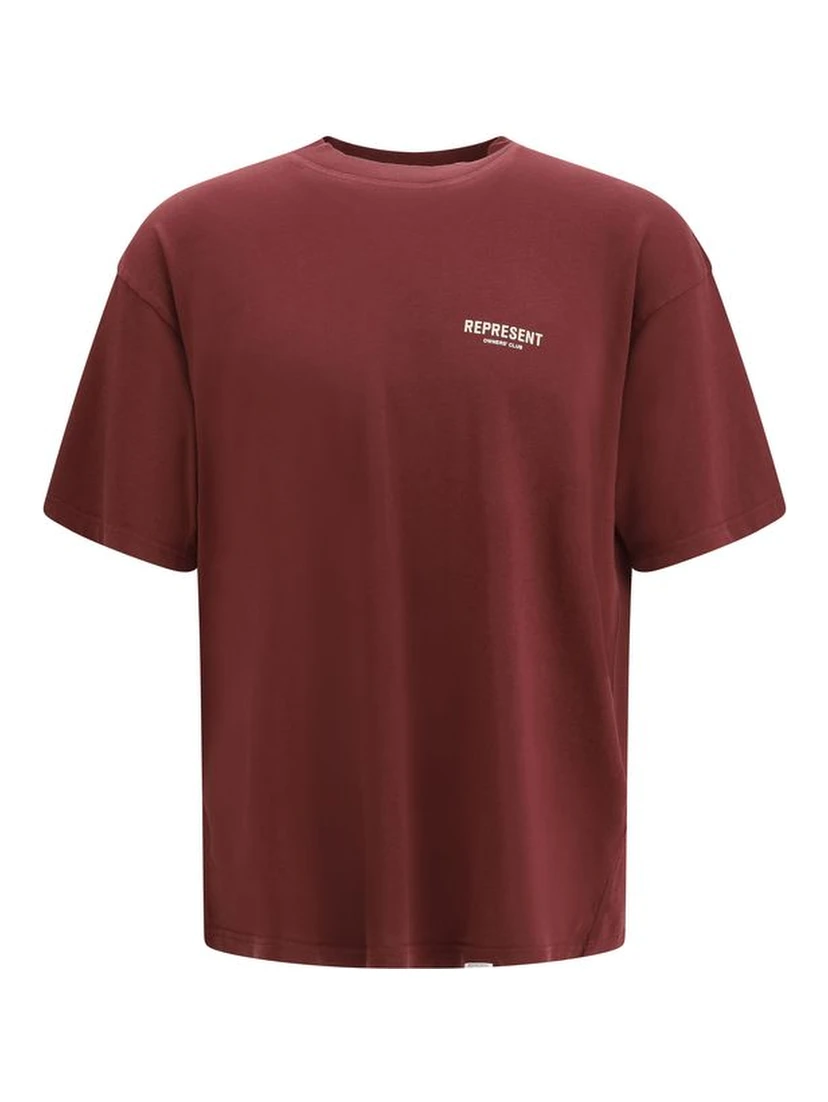 Bordeaux Cotton T-Shirt