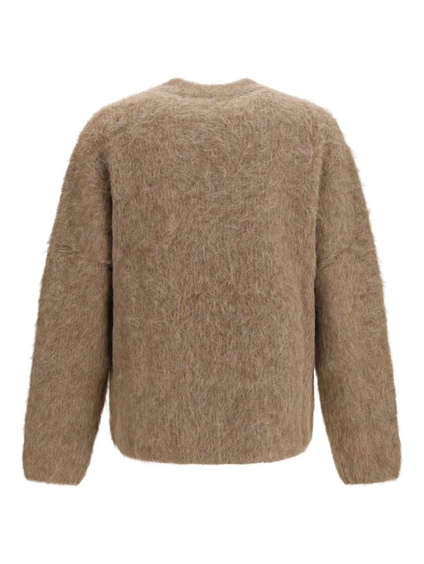 Beige Spandex Sweatshirt