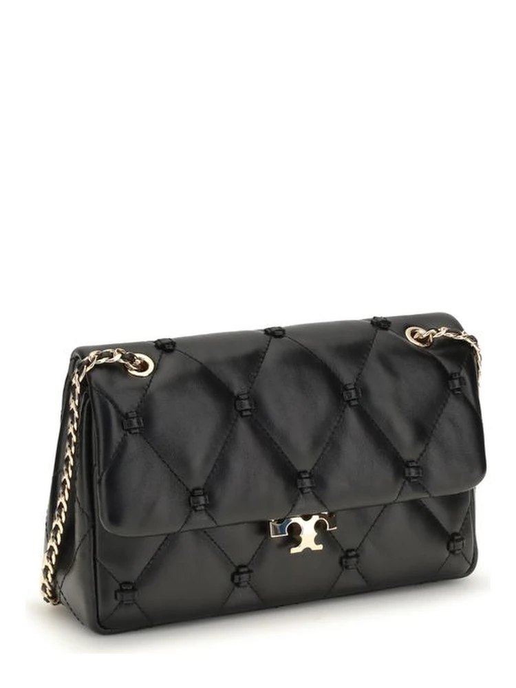 Black Napa Leather / Calf Bos Taurus Shoulder Bag alternative