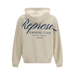 Beige Cotton Sweatshirt