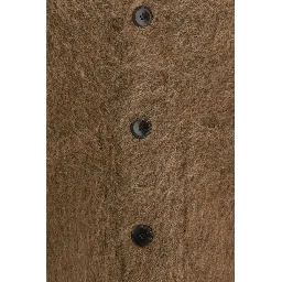 Brown Spandex Cardigan