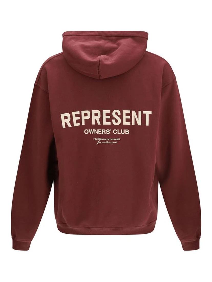 Bordeaux Cotton Sweatshirt