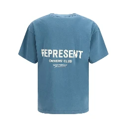 Blue Cotton T-Shirt