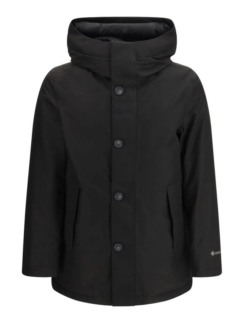 Black Goose Down Parka