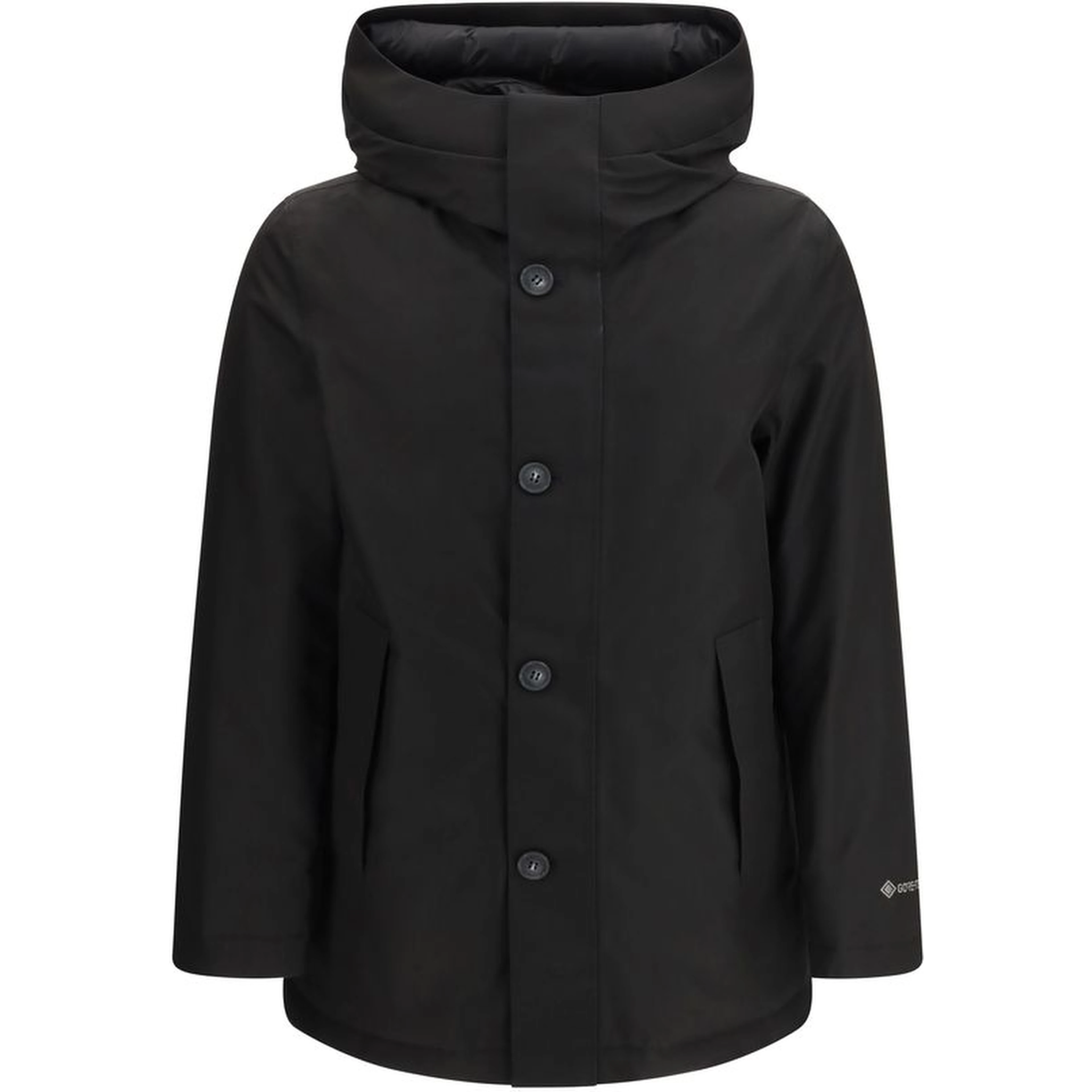 Black Goose Down Parka