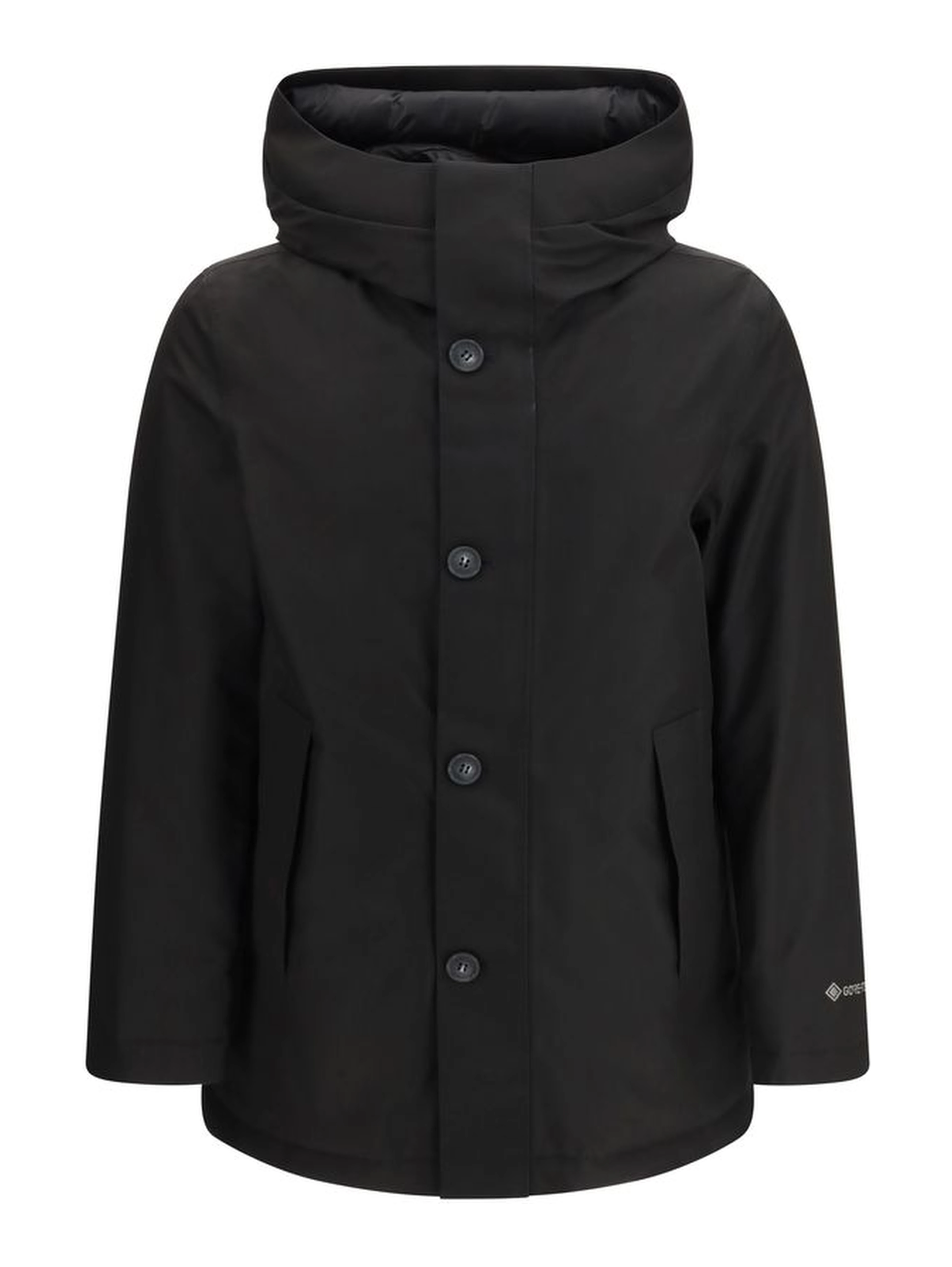 Black Goose Down Parka