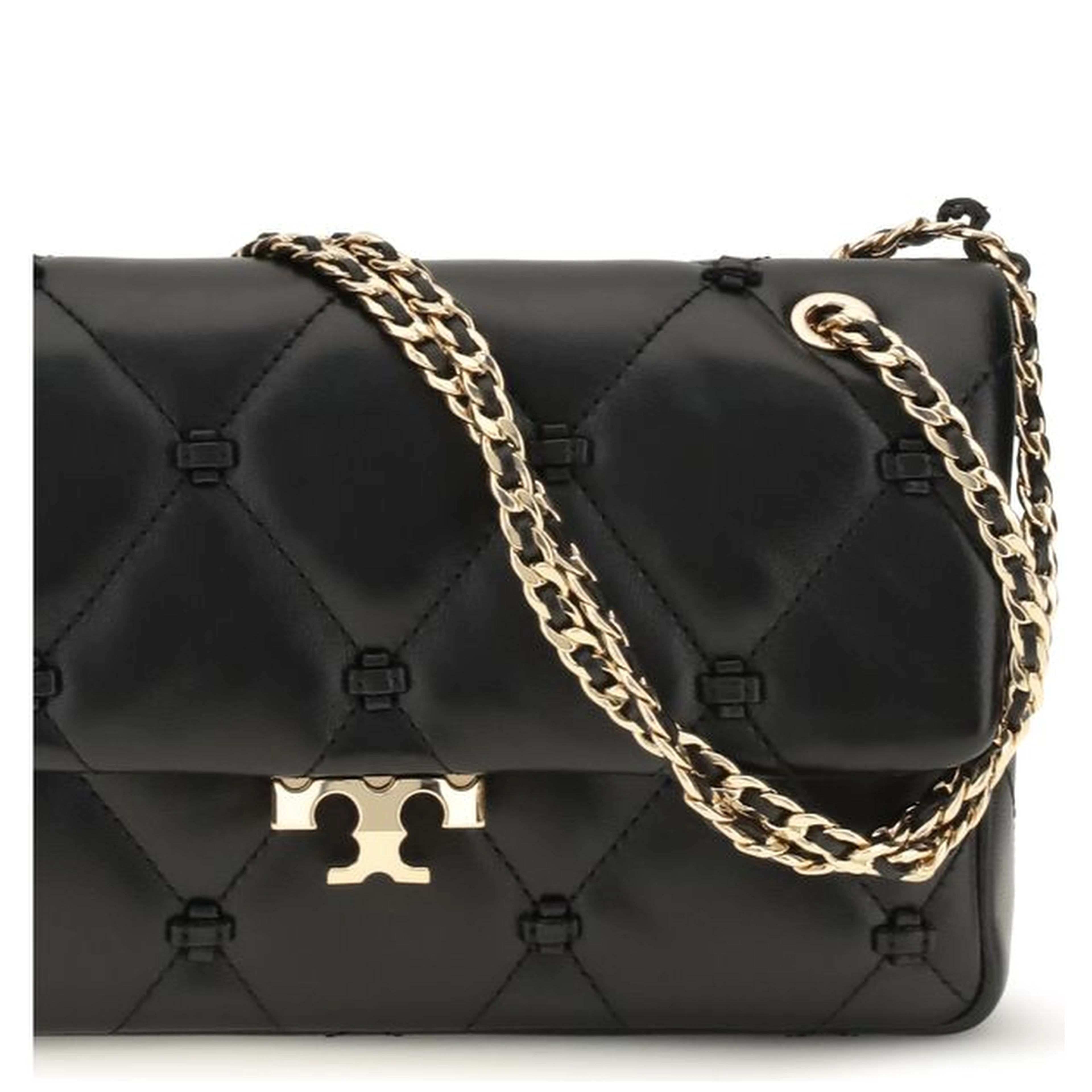 Black Napa Leather / Calf Bos Taurus Shoulder Bag