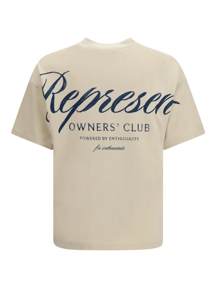 Beige Cotton Sweatshirt