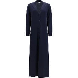 Blue Cashmere Cardigan