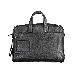 Nero Leather Men Briefcase