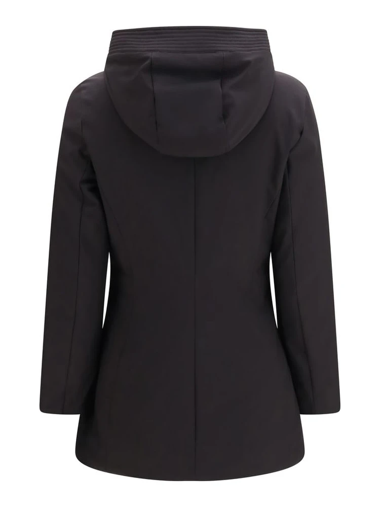 Black Polyester Parka alternative