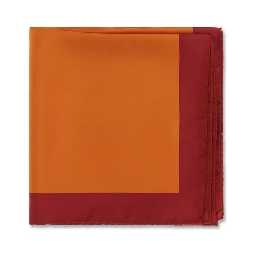 Orange Silk Foulard