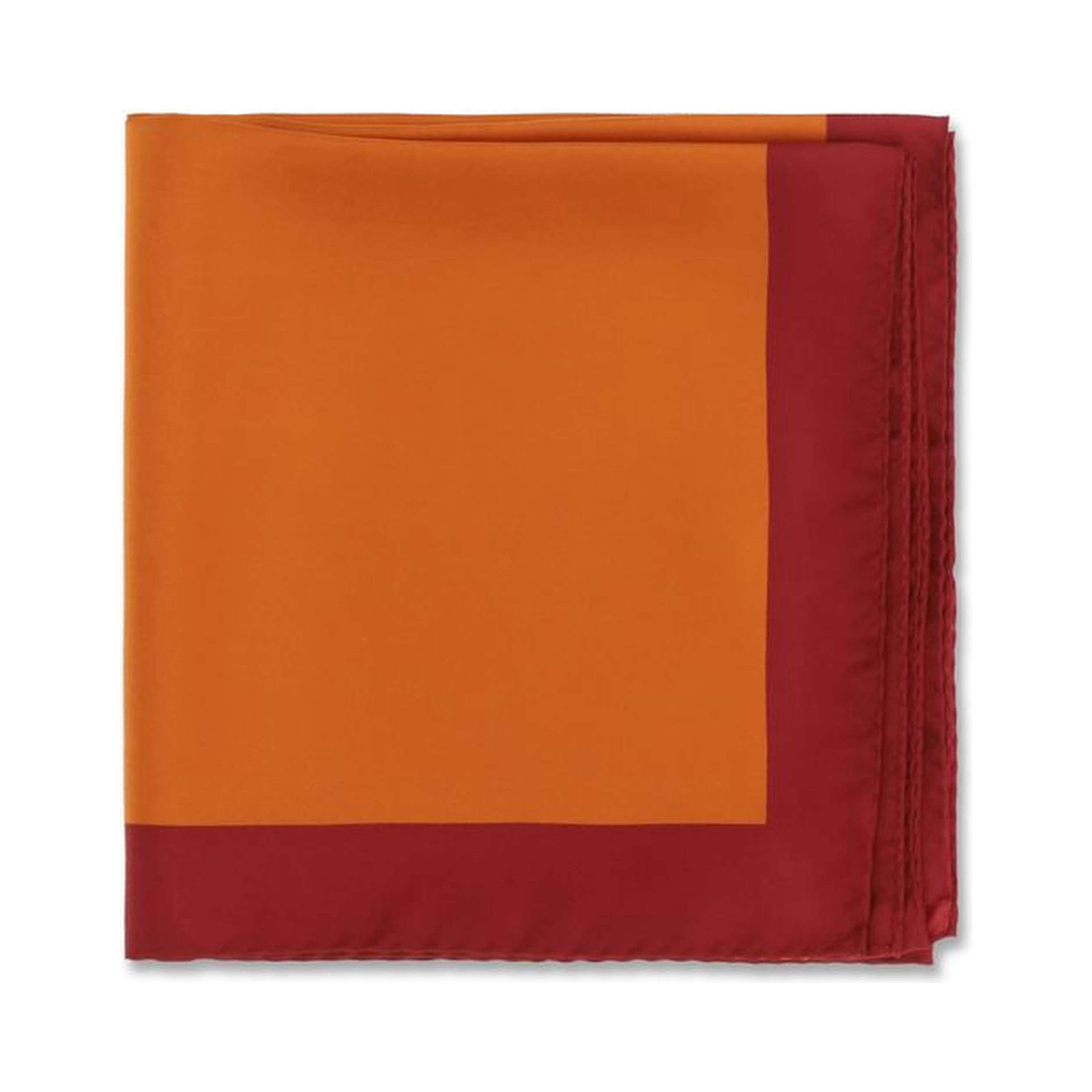 Orange Silk Foulard