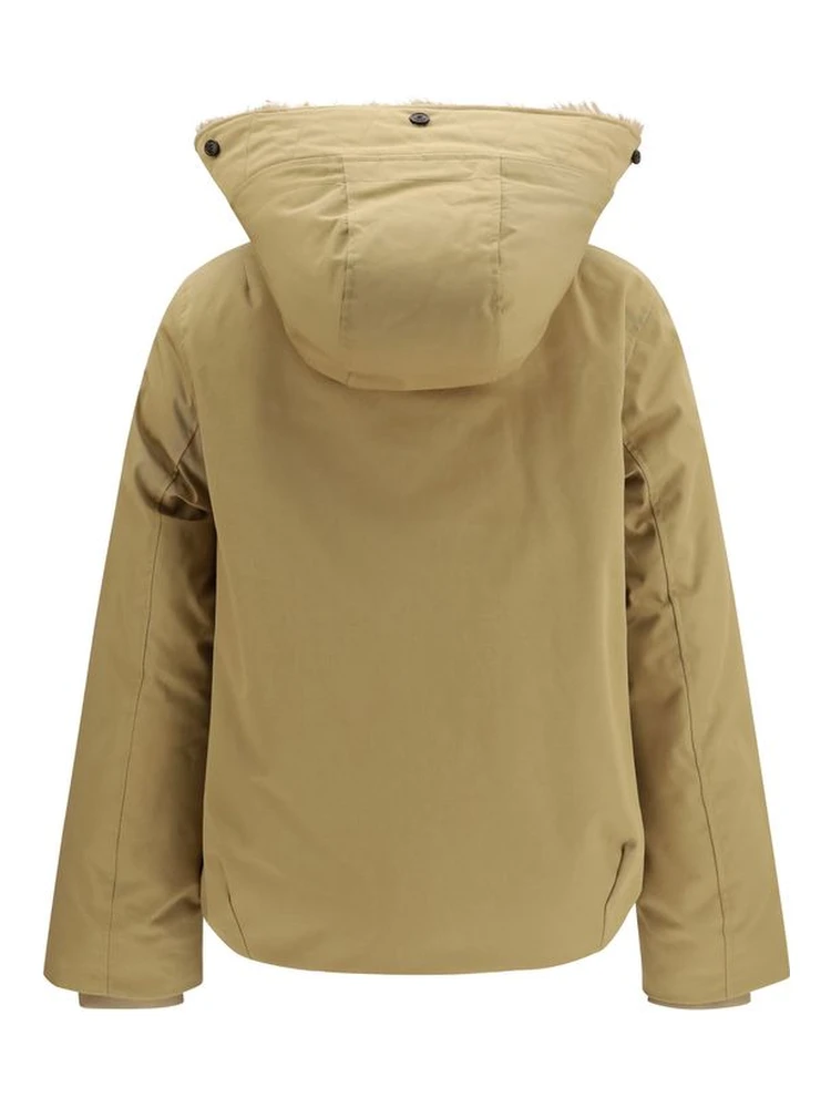 Beige Cotton Parka alternative