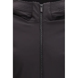 Black Polyester Parka