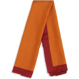Orange Silk Foulard