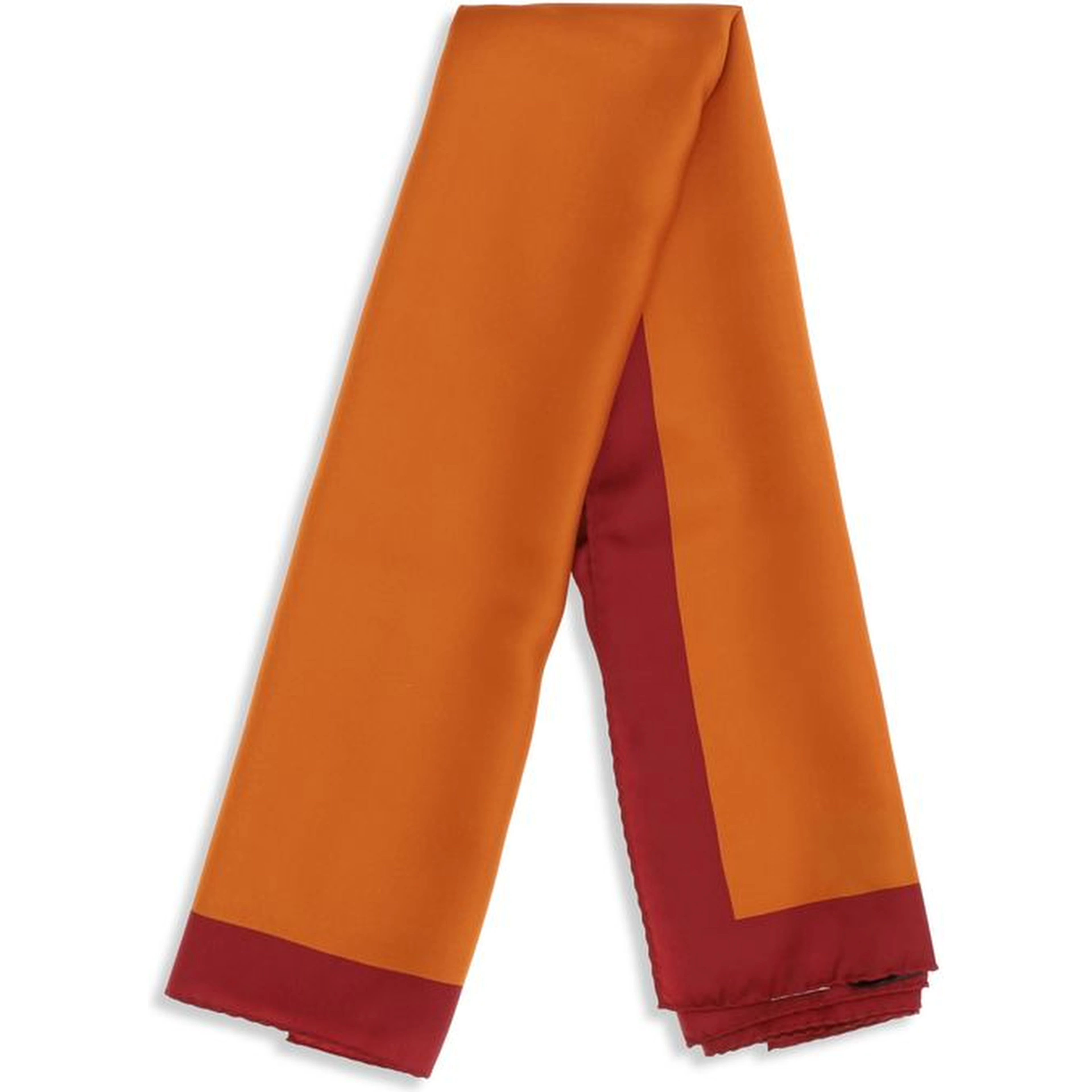 Orange Silk Foulard